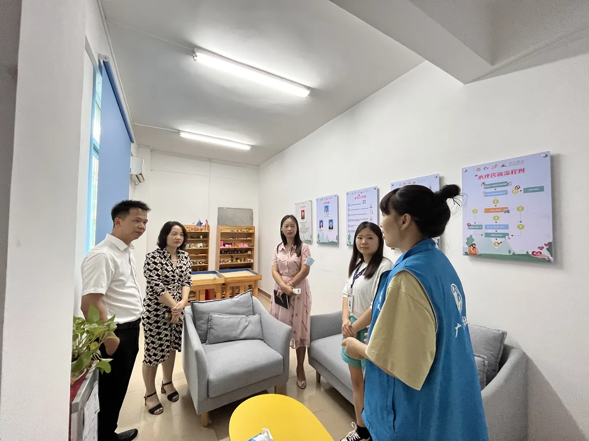 本格諮詢發展歷程:2023.07 共建天河區「舒心驛站」(圖1)