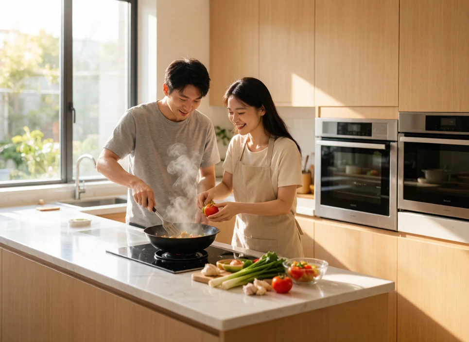 一起在厨房做饭——修复从日常互动开始