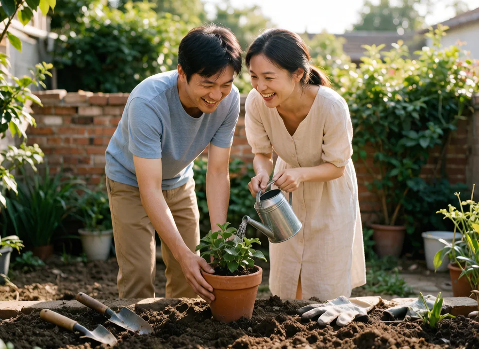 小院里种花浇水——关系需要耐心浇灌