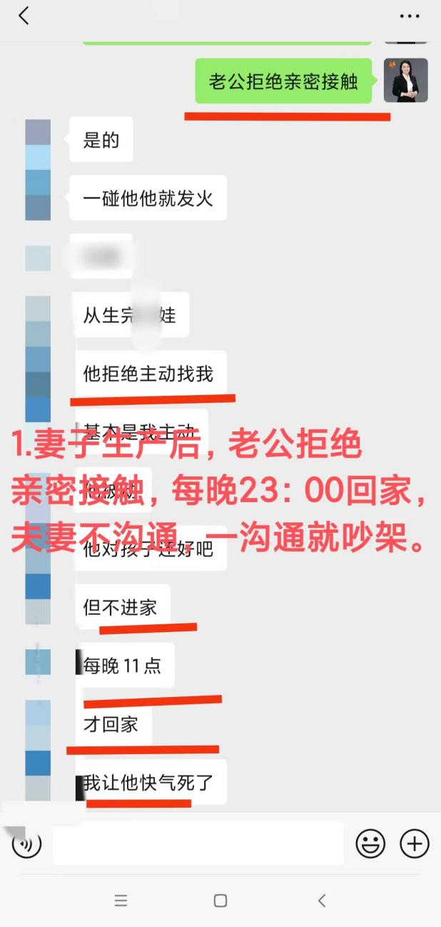 產後親密疏離與丈夫越界行為的應對：夫妻親密度開始恢復（已脫敏）